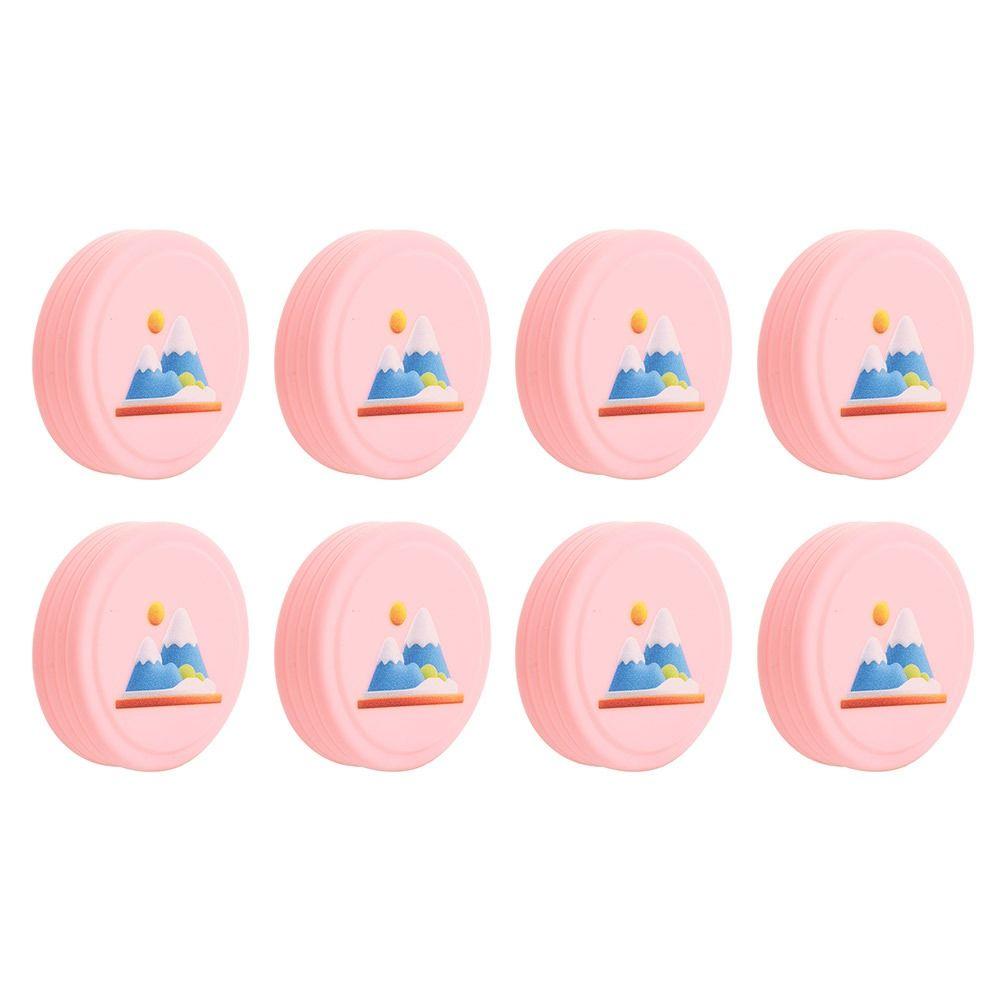 8PCS Silicone Luggage Wheels Protector Rings Wheels Cover For Most Luggage Reduce Noise Travel Luggage Accessories