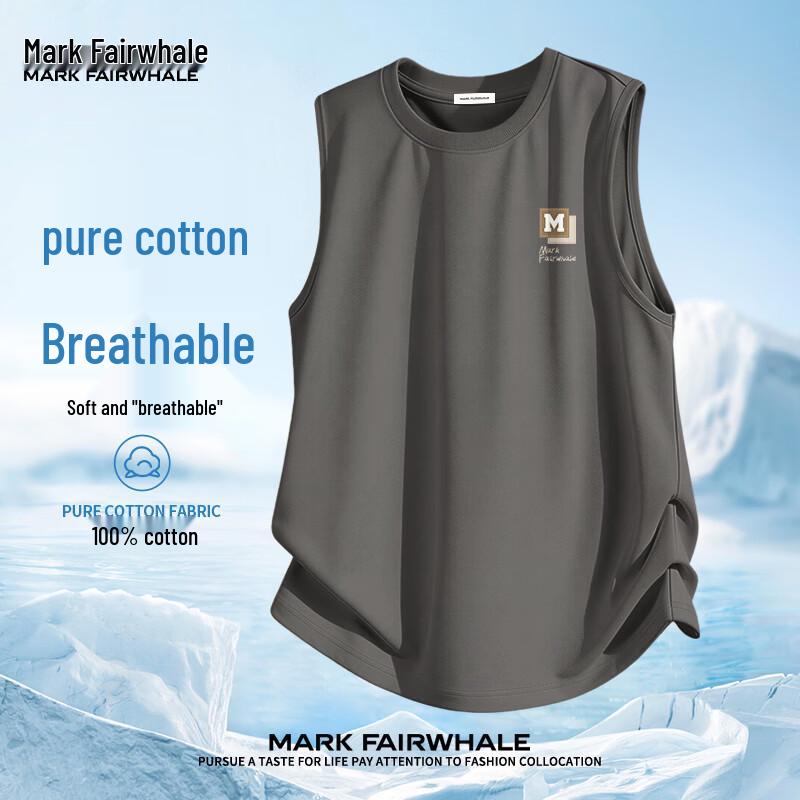 Mark Fairwhale Men s Cotton Sleeveless Vest 3XL