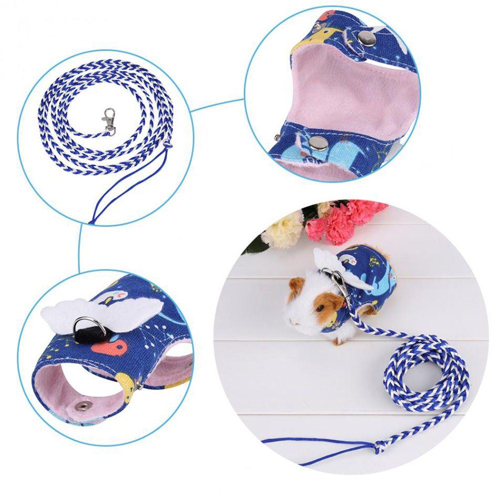 Rope Ferret Gerbil For Rat Squirrel Chinchilla Mouse Vest Walking Lead Pet Supplies Hamster Leash