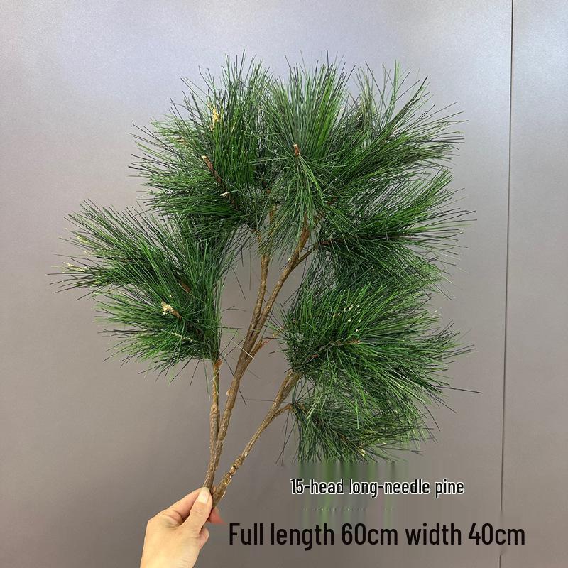 Artificial Pine Needle Christmas Tree Branch with Fruit