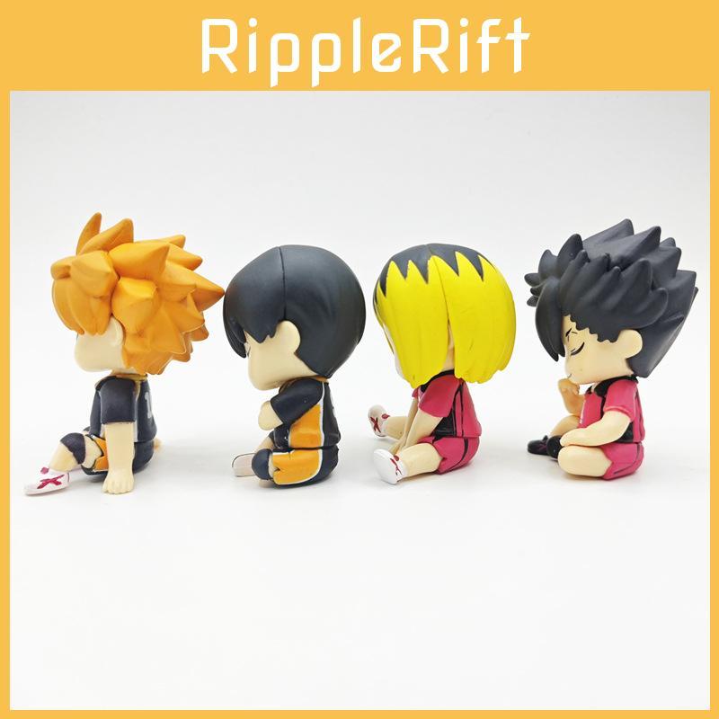 Limited Edition Haikyuu Shoulder To Shoulder Sleep Pvc Toy Model Collectible Figure Set