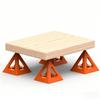 Pyramid Shaped Woodworking Paint Bracket 1/4 PCS Stable Non-slip Triangular Tripod for Furniture DIY Spray Painting Work