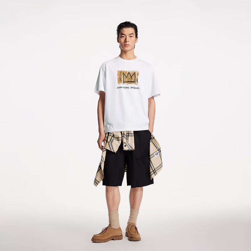 Jack & Jones Men's Cool-Feel Graffiti Print T-Shirt