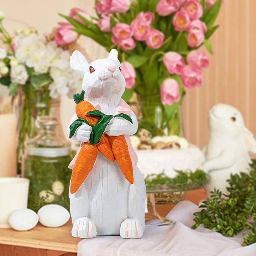 Easter Bunny Eggs Resin Tree Ornaments for Home & Garden Decor