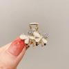 Women's Half-Tied Pearl Hairpin - 2024 New Side Clip for Back of Head