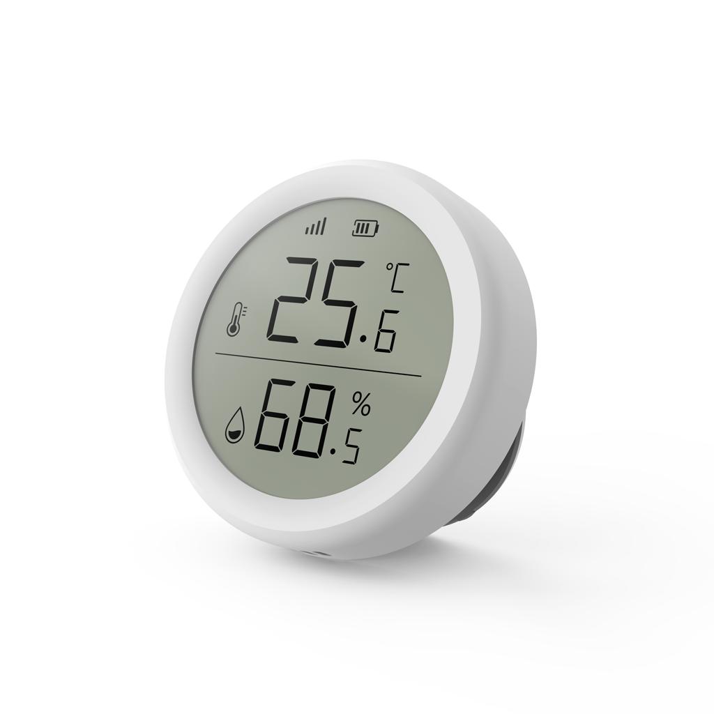 Wireless Zigbee 2.4GHz App Control Room Thermometer Hygrometer 80m Range Battery Operated for Smart Home Warehouse Greenhouse TE600