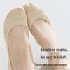 Langsha Women's Ice Silk No-Show Boat Socks