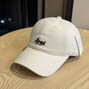 New Korean Style Fashion Letter Baseball Cap Women's Spring/summer Sun Hat Wide Brim Face-slimming High-quality Men's Ins Style
