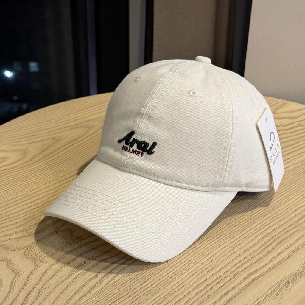New Korean Style Fashion Letter Baseball Cap Women's Spring/summer Sun Hat Wide Brim Face-slimming High-quality Men's Ins Style