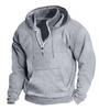 2023 Autumn/Winter Thick Hooded Men’s Printed Loose Sweatshirt