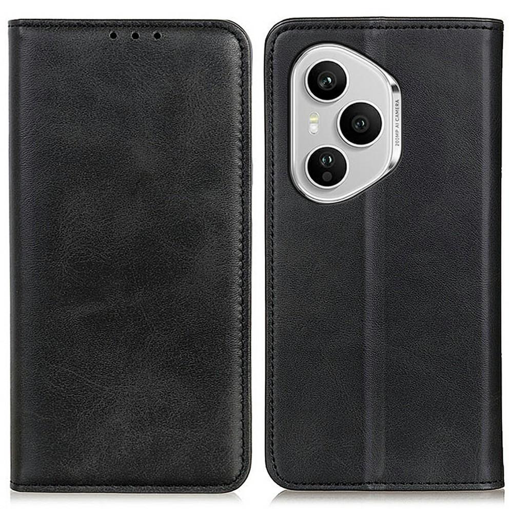 Für Honor 400 Pro 5G (Global) Hülle Spaltleder Flip Wallet Handyhülle