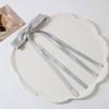 Ballet Style 4cm Bow Duckbill Hair Clip - Sweet Ribbon Hair Accessory