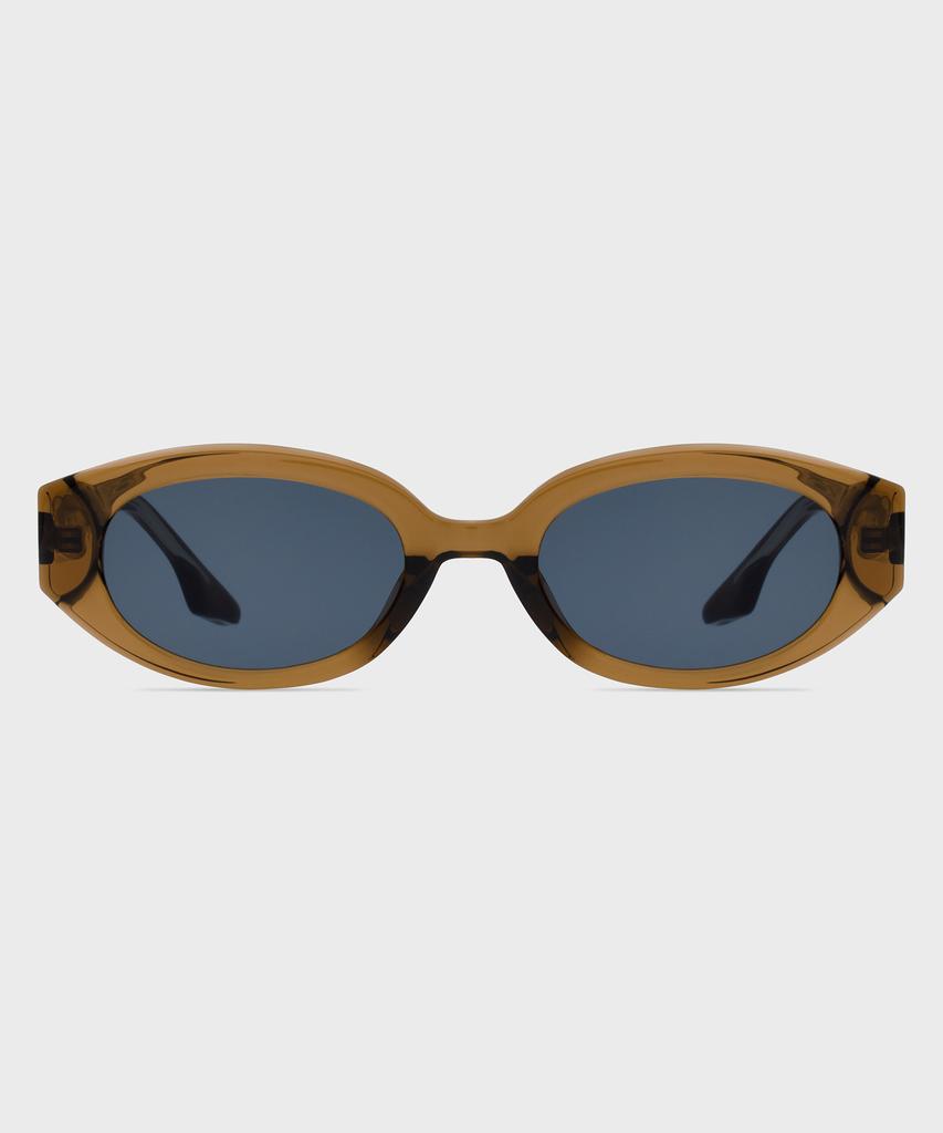 Likkeullou Rc Tr Bb102 Dark Brown Sunglasses