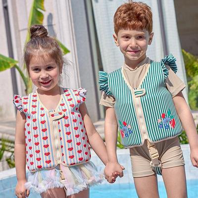 2024 Lace Baby Swim Aid: Foam Buoyancy Vest, Inflatable-Free Children's Life Jacket