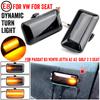 2 Stück Für VW Golf 2 3 Passat B3 Vento Jetta A2 A3 Seat Ibiza 2 Cordoba 1 Dynamische LED Seitenmarkierungsleuchte Blinker Blinkerlampen