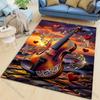 1PC Dream Violin Print Carpet for Living Room Bedroom Sofa Home Decor Rus Non-slip Floor Mat Luxury Gift Multiple Sizes