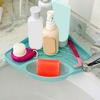 Kitchen Triangle Shelf Sink Dish Drain Rack Bathroom Soap Sponge Holder Storage