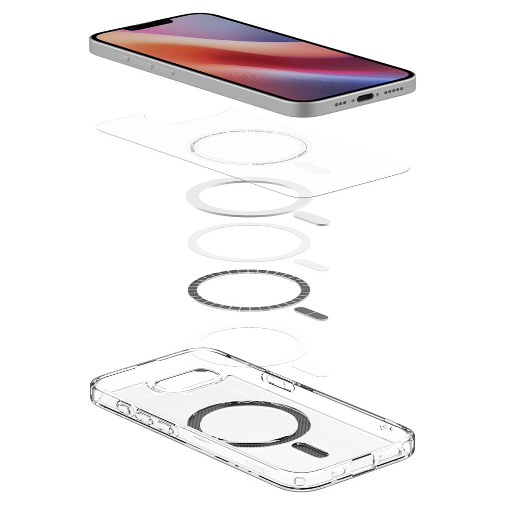 Spigen Ultra Hybrid Mag Magsafe Iphone 16E Carbon Fiber