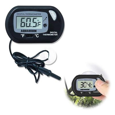 Termômetro de Água Termômetro de Água para Aquário LCD Digital Termômetro Digital com temperatura da água conversível adequado para peixe dourado ornamental