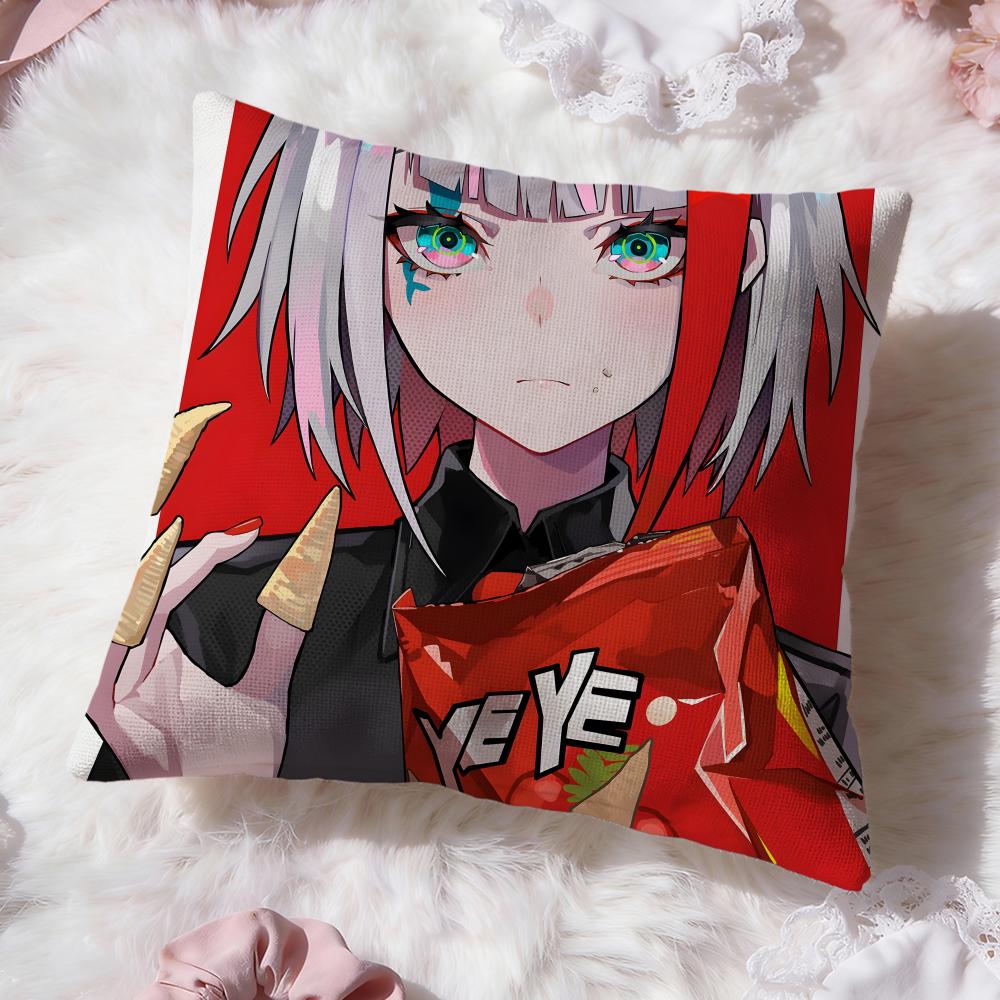 anime TOKYO CHRONOS Cushion Cover Premium Comfort Reversible Pillow Cove -Two in One Design for Any Room & Car Interior