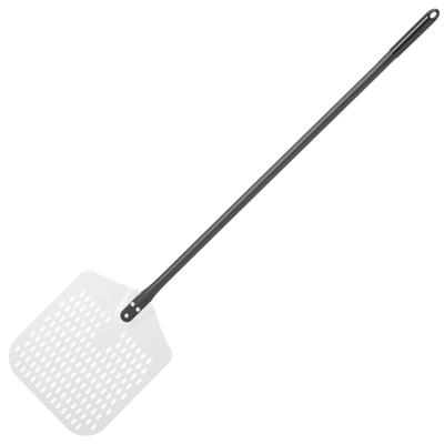 Shovel Tray for Removing Pizza from the Oven, Square, Perforated Aluminum, 305 X 1320 Mm, Hendi 617137