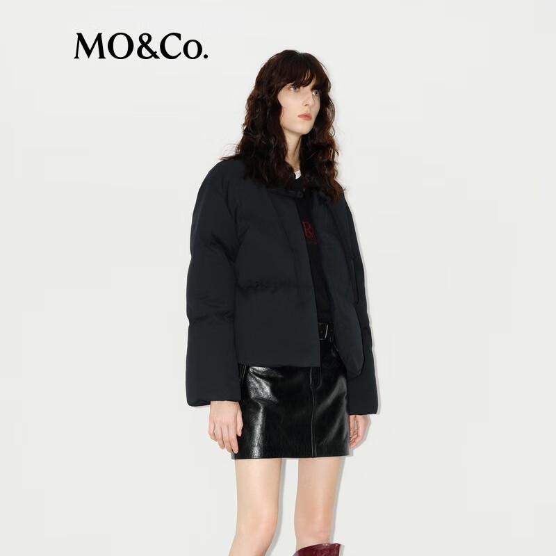 MO&Co. Women's Chinese Frog-Button 90% Duck Down Jacket