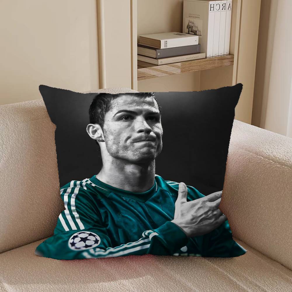 

Кріштіану Роналду Подушка Аніме Подушка Диван Ліжко Подушка для голови Наволочка Наволочка 45x45 См Мода 16x16Inch