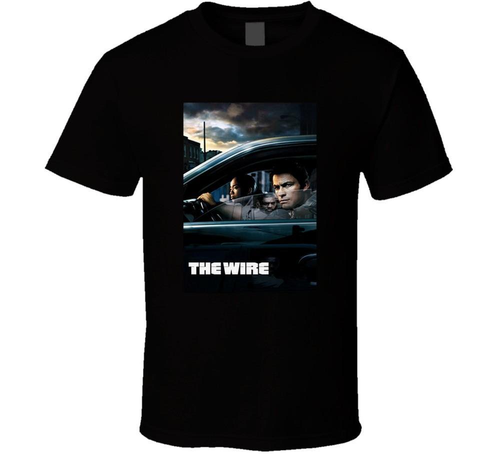 

The Wire Tv Show Tee Cool American Television Series Fan T Shirt Unisex T-Shirt S