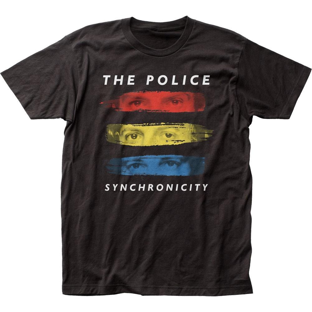 The Police Ghost Synchronicity Concert Mens T Shirt Music Classic Band Tee Black M