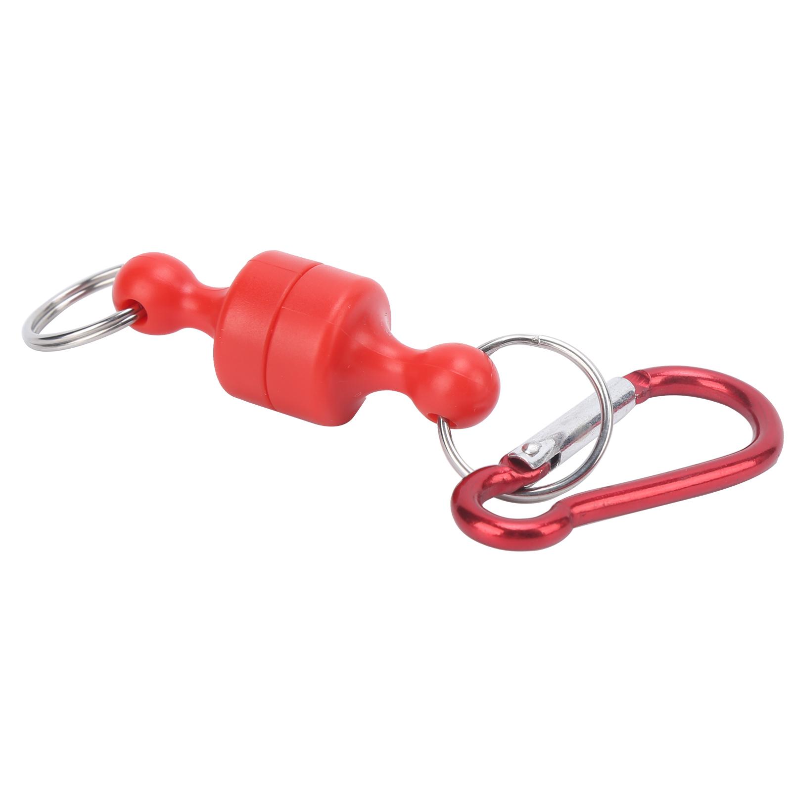 

Strong Magnetic Release Holder Carabiner Metal Net Release Clip Keychain Hook for Outdoors