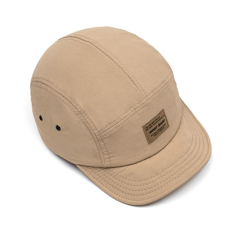 Sommer Schnelltrocknende Buchstaben Baseballkappe Herren Damen Flachkrempige Kappe Atmungsaktive Outdoor Retro Kappe