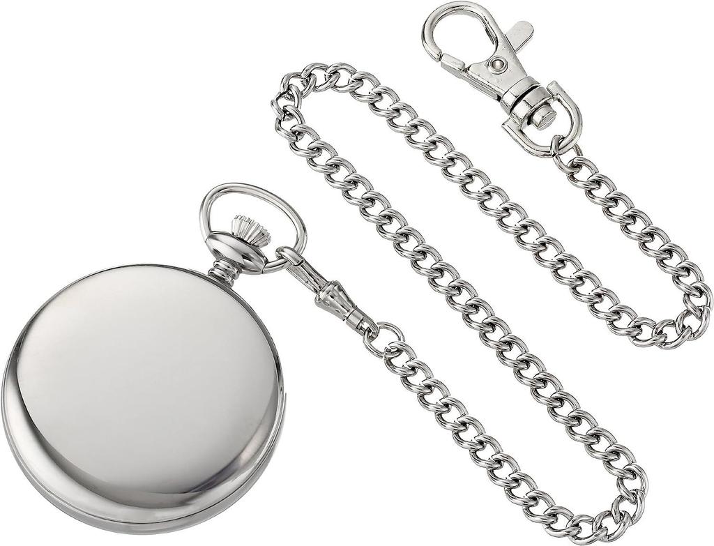 Charles Hubert Men's Pocket Watch, Manual Winding, Small Seconds, 3756-WR