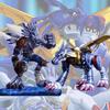 9cm/3.54 cala Anime Digimon Adventure Figurka Metal Garurumon Figurki Akcji Pcv Statua Model Kolekcjonerski Zabawki Prezenty