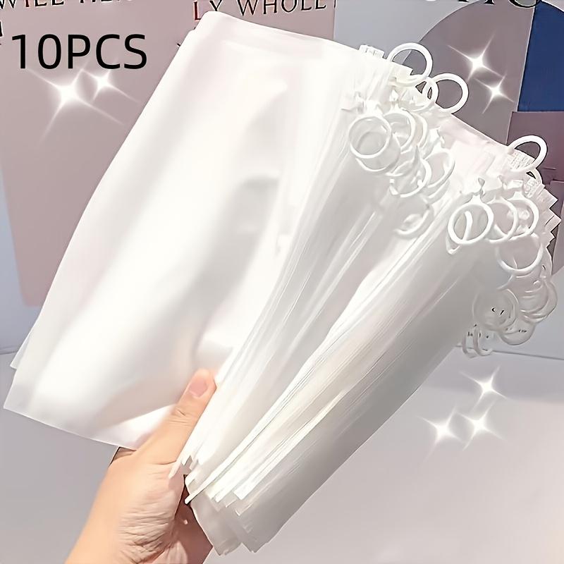 5/10pcs simple and lightweight storage bags, multi-functional zipper makeup bag, suitable for outdoor travel - holiday