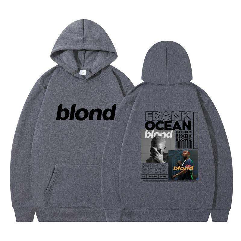 2024 Außenhandel Neu Blond Grenzüberschreitend Herbst/Winter Neu Fleece Lässig Kapuzenkragen Unisex Kapuzenpullover