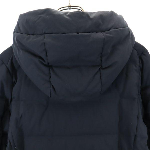 UNIQLO seamless down coat M Black series hood Women Used