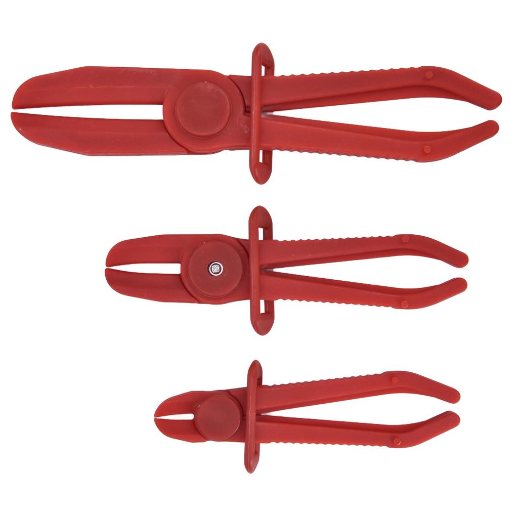 3Pcs Hose Pinch Pliers Fuel Line Brake Clamp Nylon Tool Set Kit for Workshop Factory