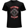 Xhaxhi T-shirt Homme Five Finger Death Punch, T-shirt Manches Courtes Homme 5FDP Col Rond Coton Léger Coupe Ample(4)