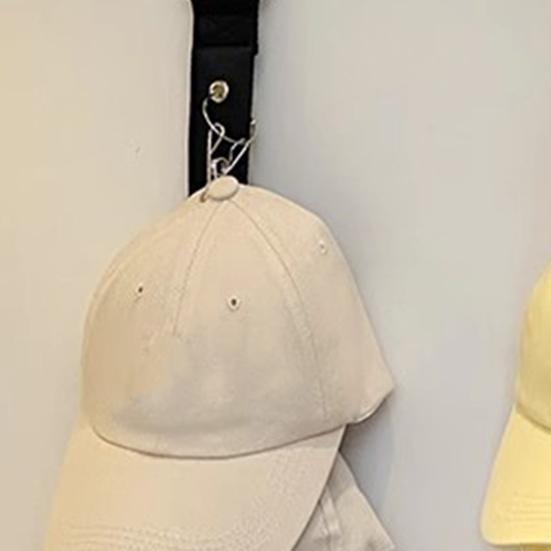 Cap Holder for Cupboard Baseball Cap Hanger with 8 Clips