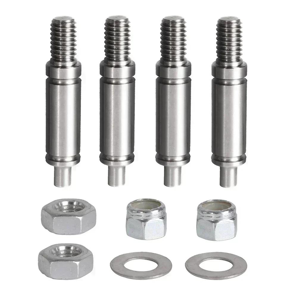 4PCS Heavy Duty Dryer Drum Support Roller Shaft Kit Designed for Reliable Performance and Long Lifespan in Household Dryers