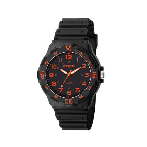 [FOCE] FOCE Player Urethane Band Watch FP1127B-OR FREE