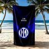 Inter Milan Beach Towel Quickdry Soft Microfiber Comfortable Lightweight Portable For Swimmingbeachcamping Travel Beach Accessoriesgym