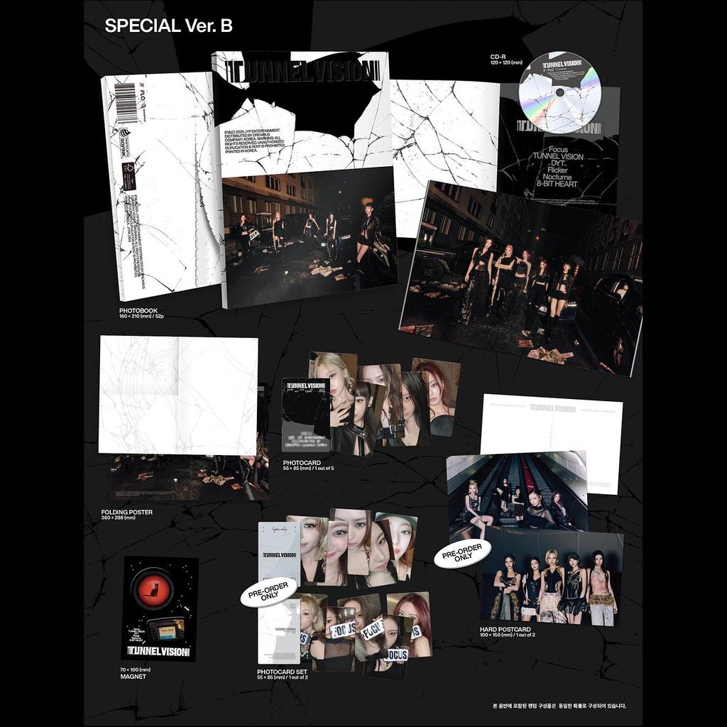 ITZY TUNNELBLICK SPECIAL Ver. (A/B-Ver.) + Kostenloses Geschenk