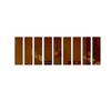 10pcs Strip Mirror Wall Sticker Acrylic Self-adhesive Waist Line for Living Room TV Background Beautiful Seam Decorative Strip