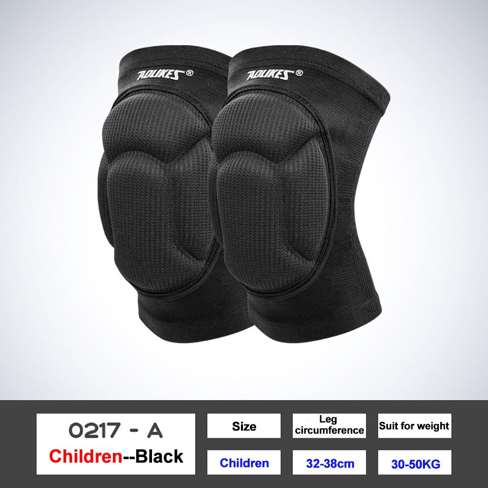 

AOLIKES Volleyball Knee Pads for Men Women,Thick Sponge Collision Avoidance Warm,Anti-Slip Knee Sleeve,for Football,Yoga,Dance