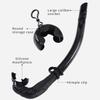 Professional Wet Low Volume Freediving Mask, Tempered Glass Dive Mask, J-Type Diving Mask, Snorkel Set, Diving, Swimming, Snorkeling, Mask