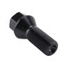 5Pcs M14 X 1.25 Black Wheel Locking Lug Bolt Nut Steel 36136781151 For -BMW X3 X5 E70 E71 F20 F25 X5 X6