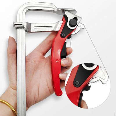 Ráčnová stolní svěrka Rychloupínací pásová pila Velkozatížení Praktické Uvolnění Profesionální Prémiová