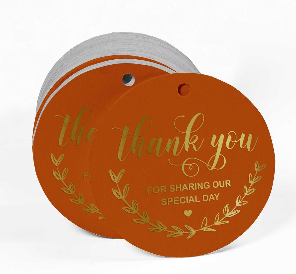 Inkdotpot Thank You For Sharing Our Special Day Bridal Shower-Baby Shower-Retirement-Wedding-Birthday Bottle Tag
