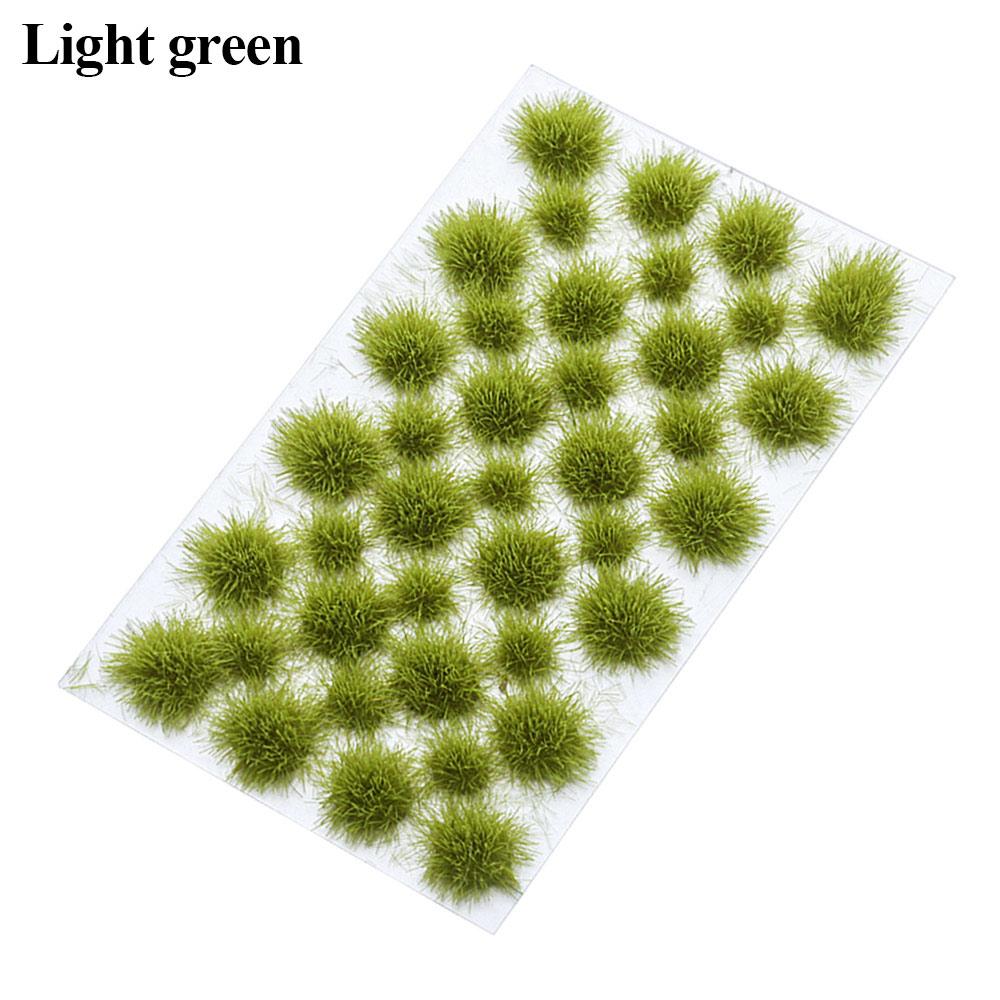 Mutlicolor Simulation Grass Nest Model Sand Scene DIY Material Realistic Grass Tuft Miniature Grass Bushes Plant Cluster Scenery